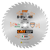 CMT 251.040.08 ITK Industrial Finish Saw Blade, 8-8-1/4-Inch x 40 Teeth 1FTG+4ATB Grind with 5/8-Inch<> Bore